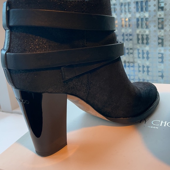 Jimmy Choo Melba Bootie Black Size 8 - Picture 5 of 8